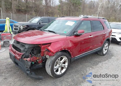 2013 Ford Explorer Limited from USA, damaged, VIN 1FM5K7F80DGC44987